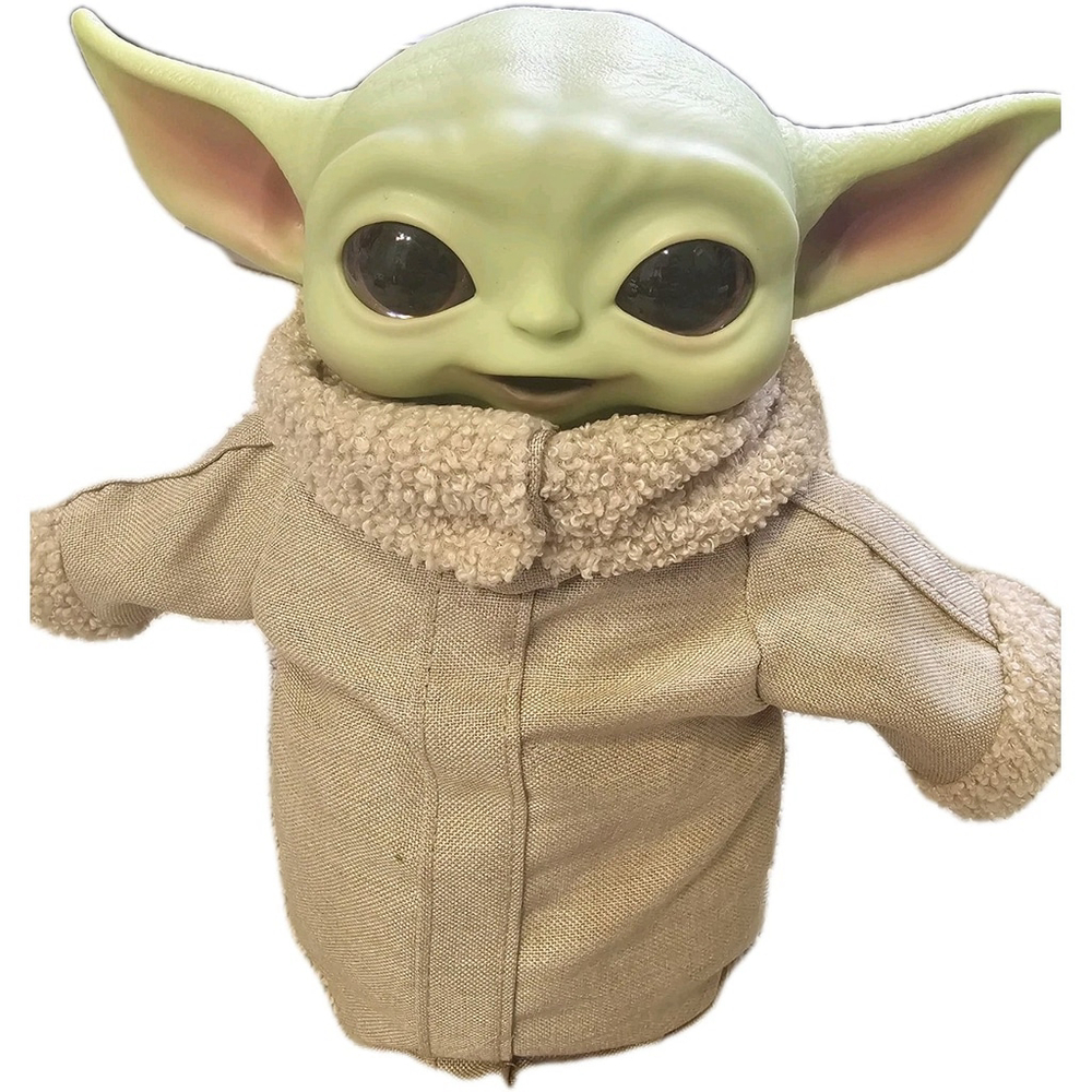 Mattel Star Wars Mandalorian The Child Baby Yoda Grogu Plush Toy Doll 11” Tall - Picture 3 of 10